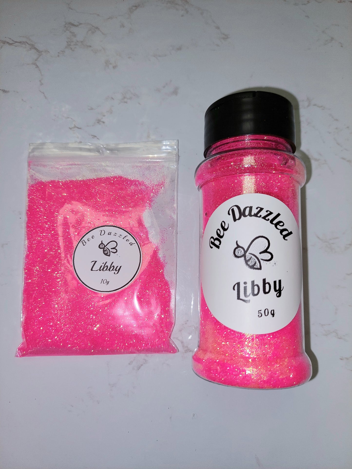 Libby - Extra fine cosmetic grade craft glitter