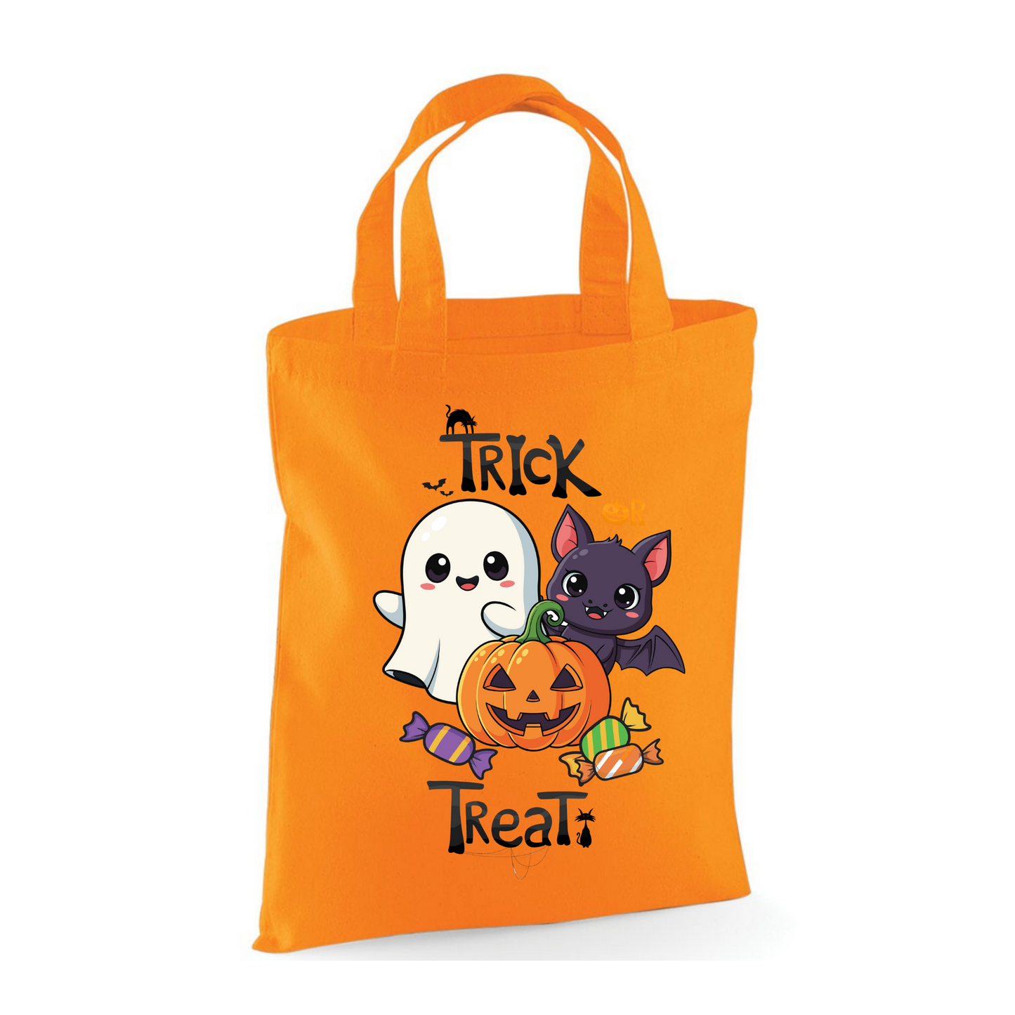 Halloween Trick or treat tote bag