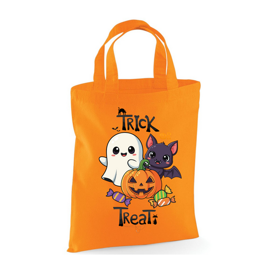 Halloween Trick or treat tote bag