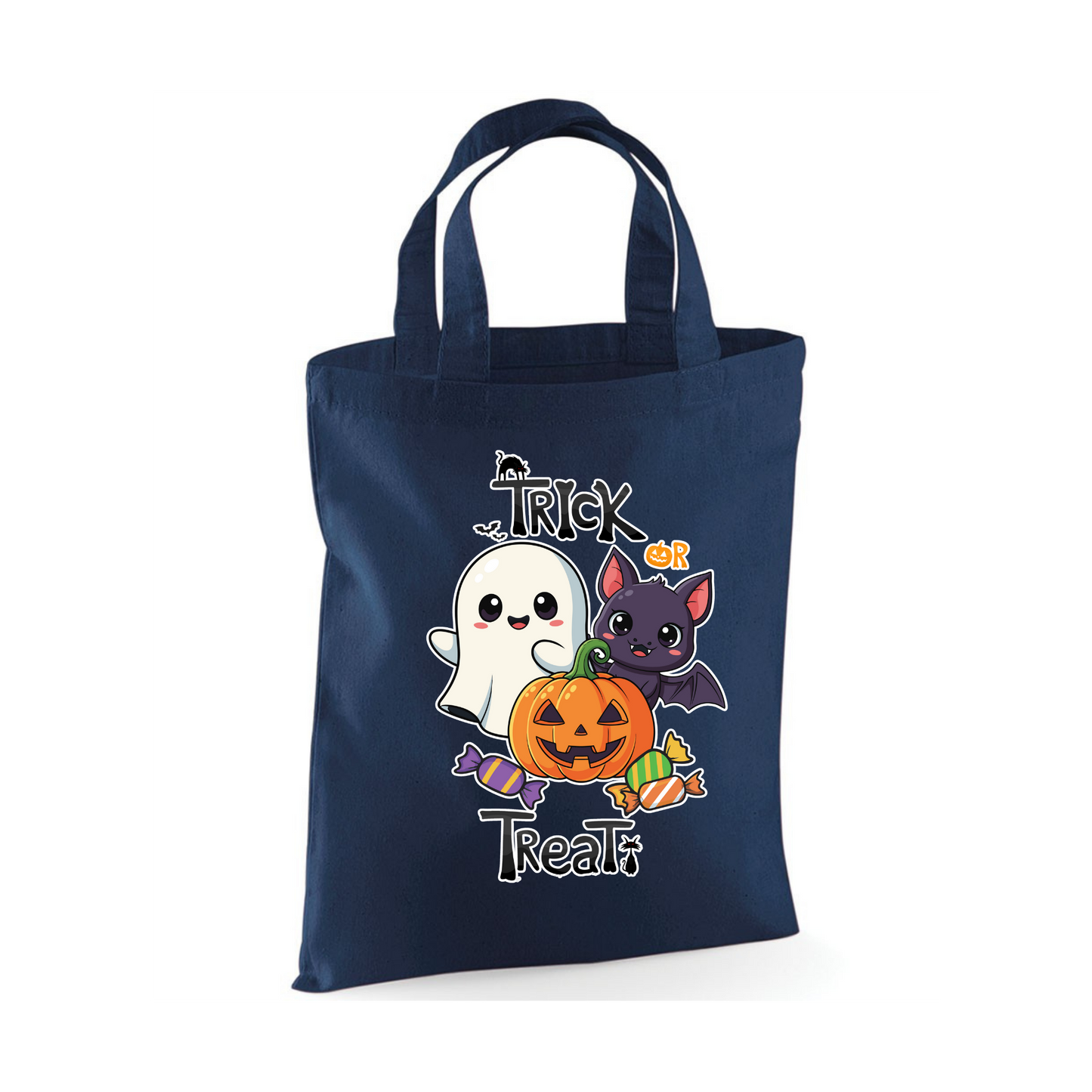 Halloween Trick or treat tote bag