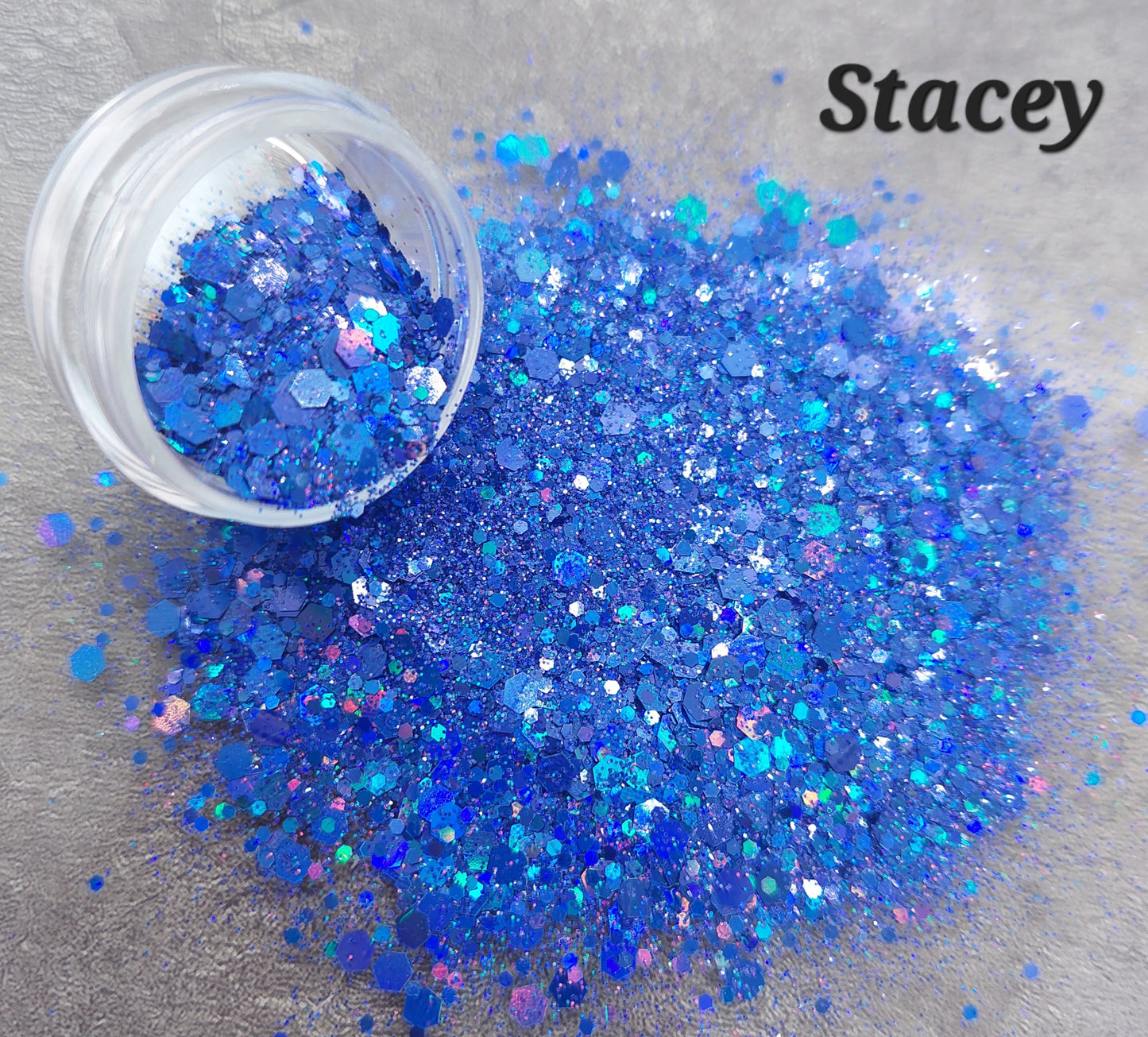 Stacey - Mixed craft glitter - 10g bag