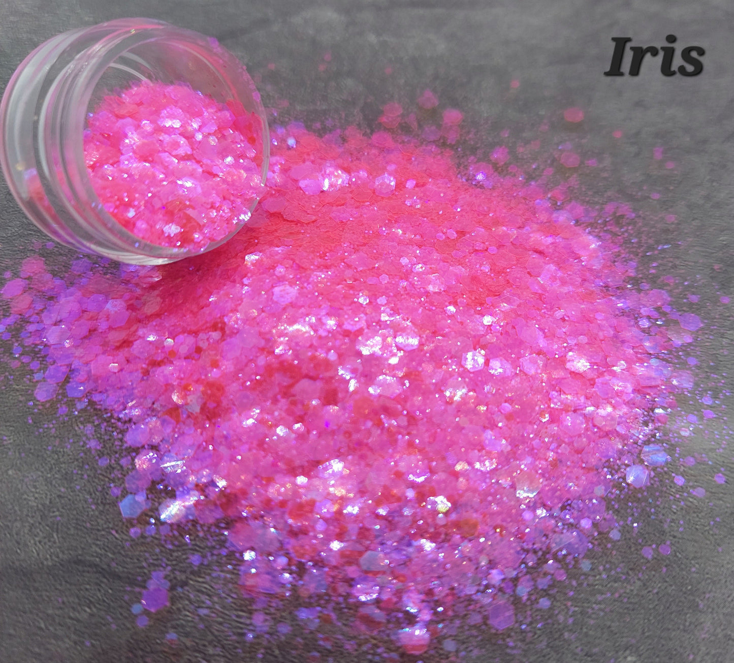 Iris - Mixed craft glitter - 10g bag