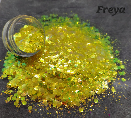 Freya - Mixed craft glitter - 10g bag