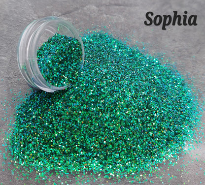 Sophia - chameleon colour shift fine craft glitter - 10g bag