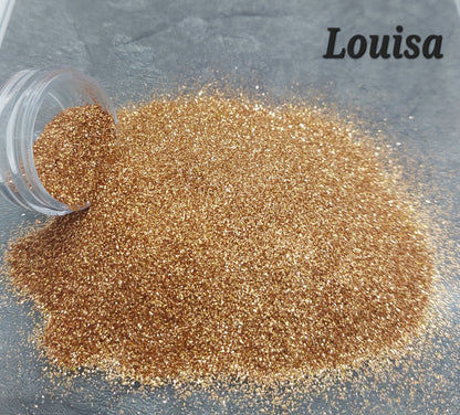 Louisa -  Extra fine cosmetic grade craft glitter