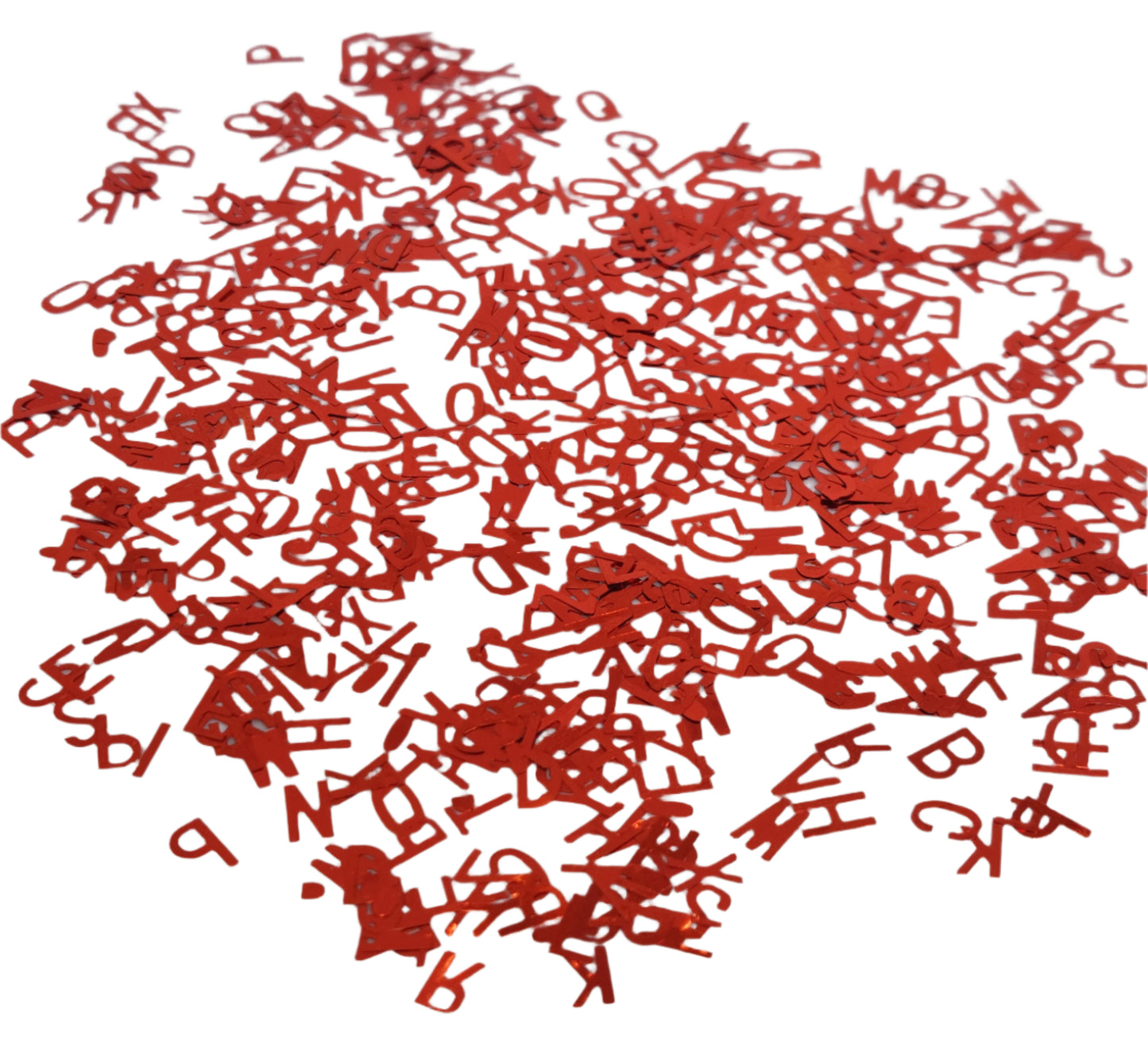 Suzi  - Letter shaped glitter - 10g bag