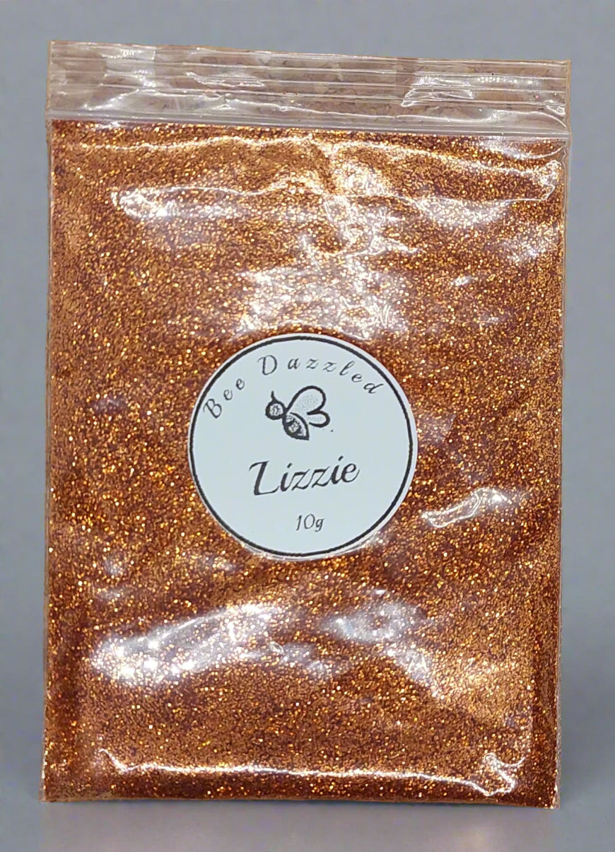 Lizzie -  Extra fine cosmetic grade craft glitter - 10g bag