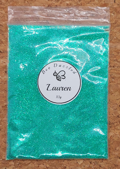 Lauren -  Extra fine cosmetic grade craft glitter