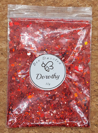 Dorothy - Mixed craft glitter - 10g bag