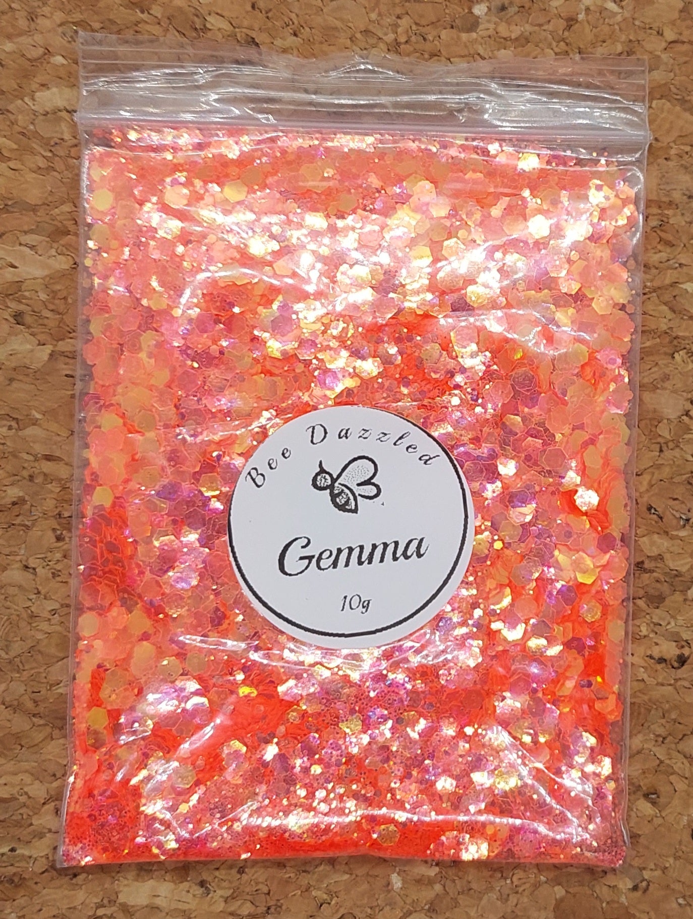 Gemma - Mixed craft glitter - 10g bag