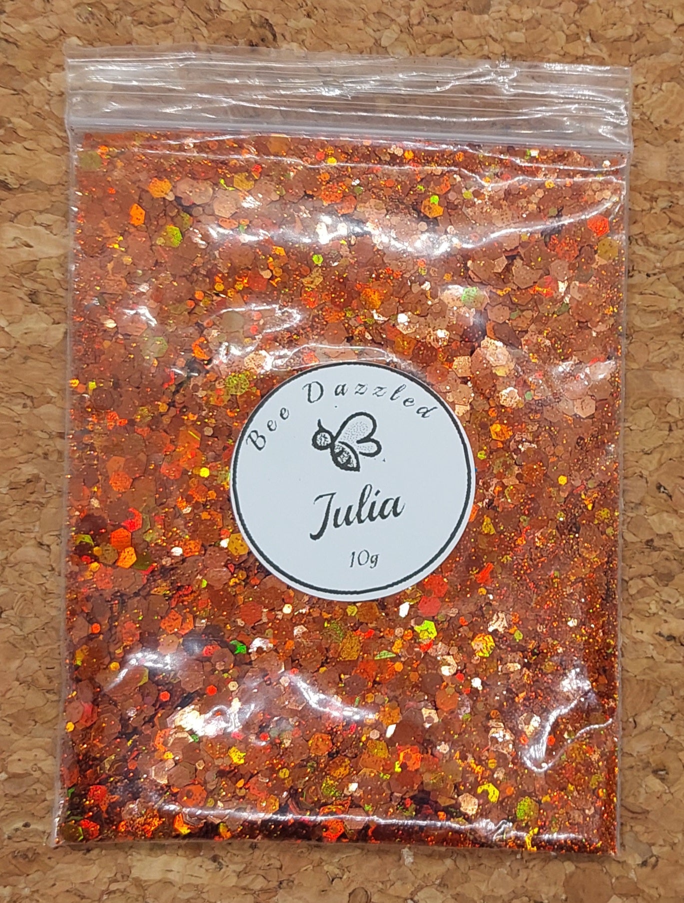 Julia - Mixed craft glitter - 10g bag