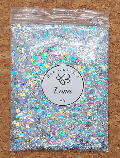 Lana - Mixed craft glitter - 10g bag