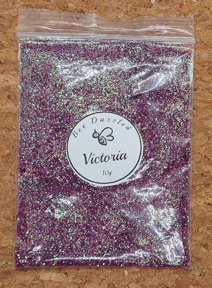 Victoria - Chameleon colour shift fine craft glitter - 10g bag