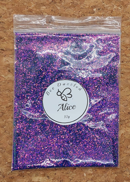 Alice - Chameleon colour shift fine craft glitter - 10g bag