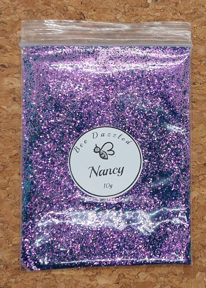 Nancy - Chameleon colour shift fine craft glitter - 10g bag