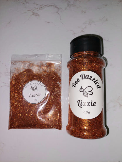 Lizzie -  Extra fine cosmetic grade craft glitter - 10g bag