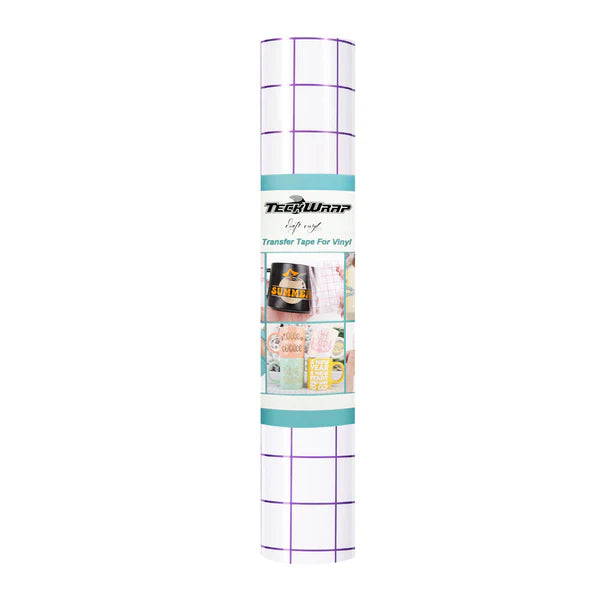 Purple Grid Transfer Tape - Medium Grip