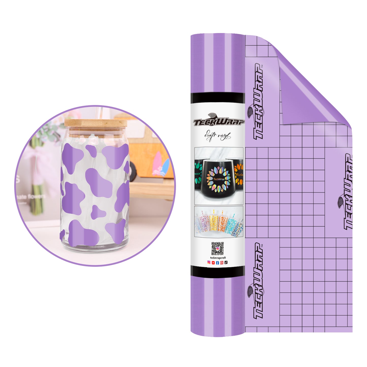 Teckwrap 001 Economical Series - Glossy Lilac