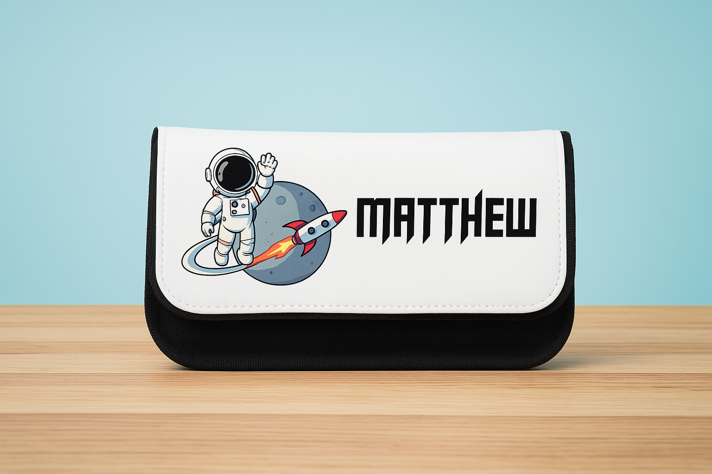 Astronaut Personalised Pencil case